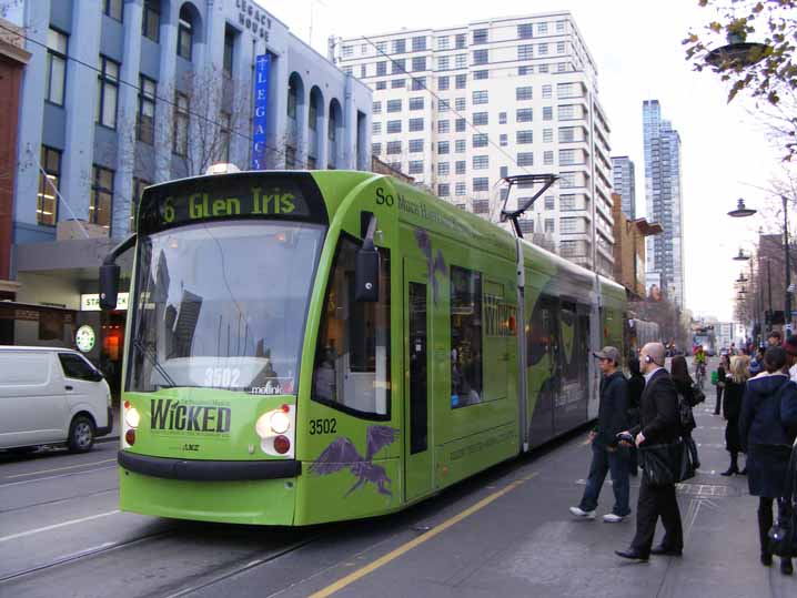 Yarra Trams Siemens Combino 3502 Wicked